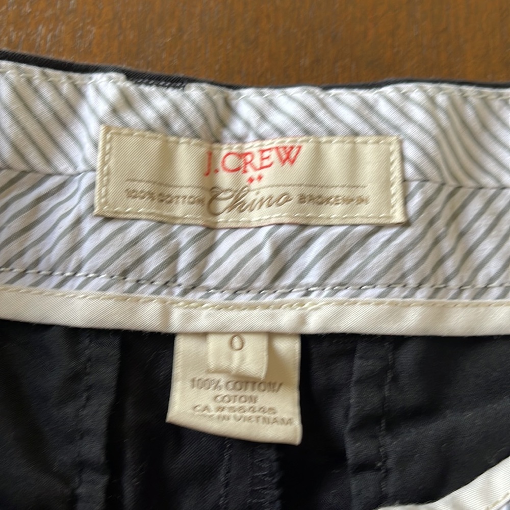 J.crew size 0 chino broken-in - Picture 3 of 3